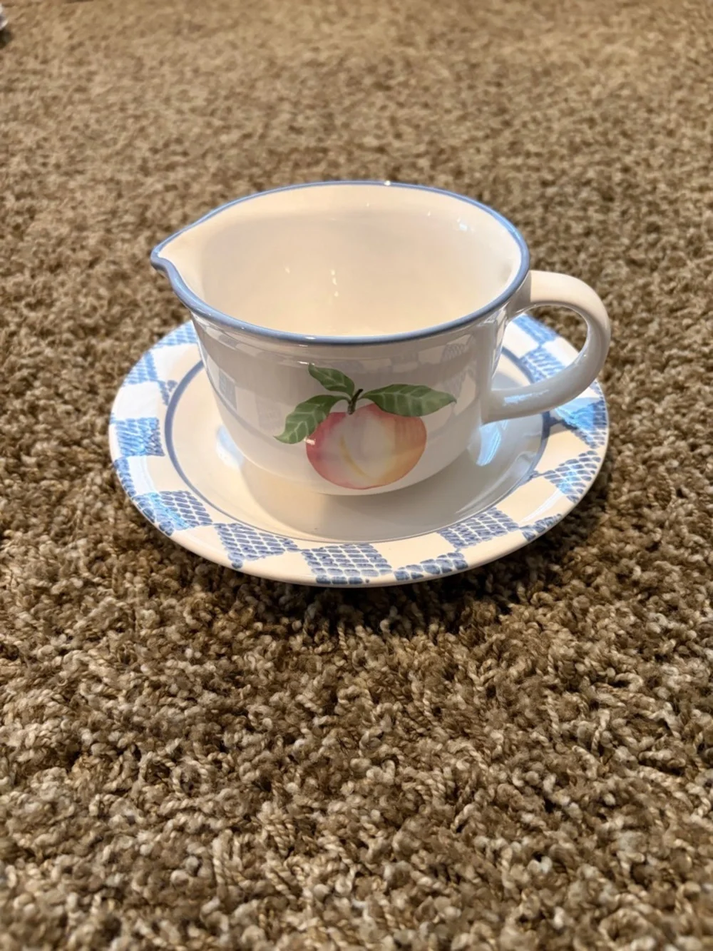 Pfaltzgraff Hopscotch Gravy Boat